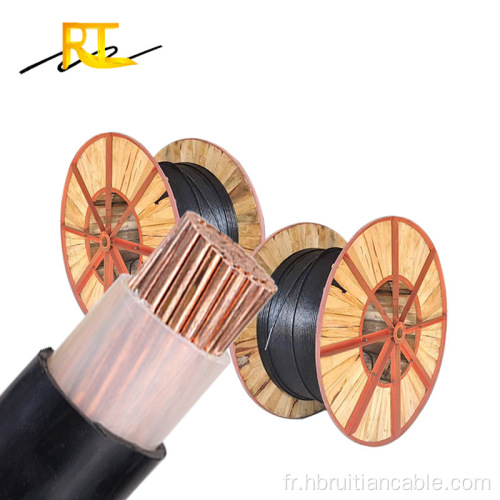 Copper Core PVC / XLPE Câbles d'alimentation isolés pour la construction